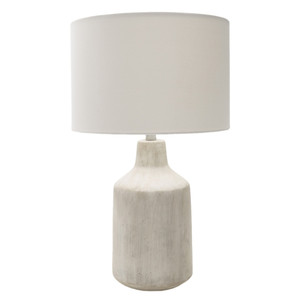 Shoreham Concrete Table Lamp - FMN-200
15 dia x 25 H inches
Concrete, Linen
Off-White
