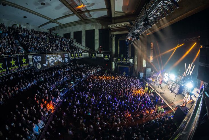 agora ballroom theater stage in cleveland