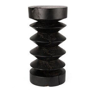 Abaidoo Stool Table
11 dia x 22 H inches
Ebony Finish