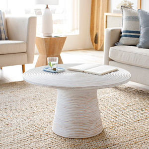 Balinese Coffee Table- BAS-002
32 dia  x 18 H inches
Rattan