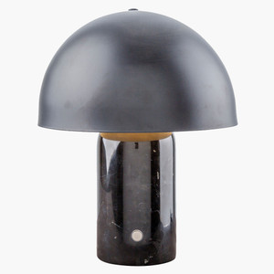 Cady Black Marble Table Lamp - HRB-001
Contemporary Marble Table Lamp
10 dia x 13 H inches
Marble