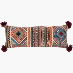 Rosa Bohemian Pillow 
30 x 12 inches
Cotton