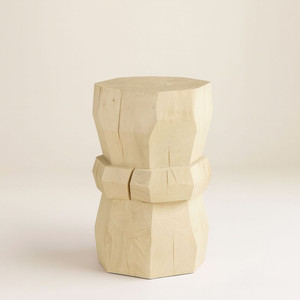 Callen Bleached Wood End Table
14.5 x 14.5 x 24 H inches
Reclaimed Elm Wood