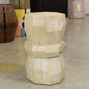 Callen Bleached Wood End Table
14.5 x 14.5 x 24 H inches
Reclaimed Elm Wood