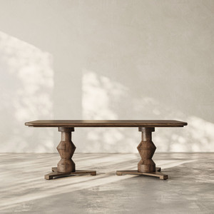 La Luz Dining Table
Size: 42 x 84 x 30 H inches
Dark Walnut Finish