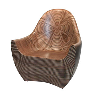 Regal Chair
34 x 31 x 41 H inches, Seat 16 H inches
Plywood, Rattan Veneer