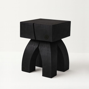 Gonzales Stool Table
12 x 12 x 16.5 H inches
Ebony Finish