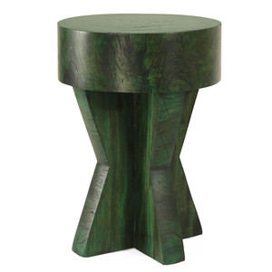 Granada Side Table
Green Wood Side Table​
16 dia x 22 H inches
Forest Green Finish
