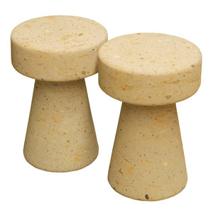 Set of Clavo Stools - CN011-10S
12 dia x 18 H inches
Quarry Stone