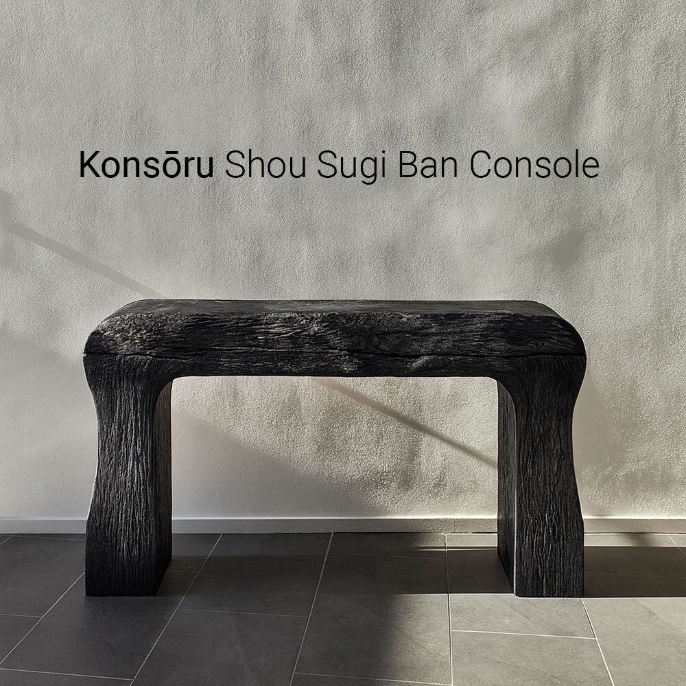 Konsōru Shou Sugi Ban Console