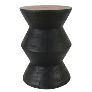 Onde Stool Table
Wood Stool Side Table​
14 dia x 20 H inches
Ebony/Natural Finish