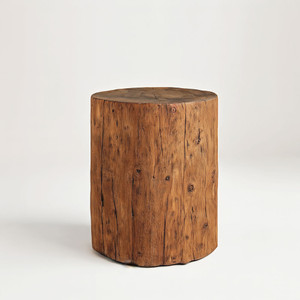Los Olmos Urban Wood Log
16 - 20 dia x 20 H inches
Reclaimed Elm wood
Natural