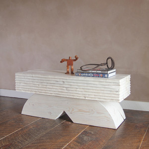 Mateo Carved Bench Table
16 x 48 x 18 H inches
White Wash Finish