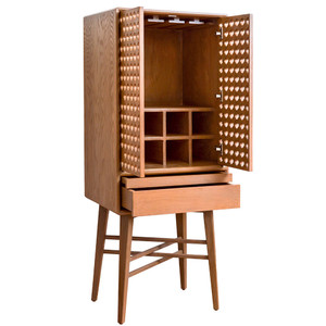 Ikal Oak Bar Cabinet
24 x 20 x 61 H inches
Red Oak