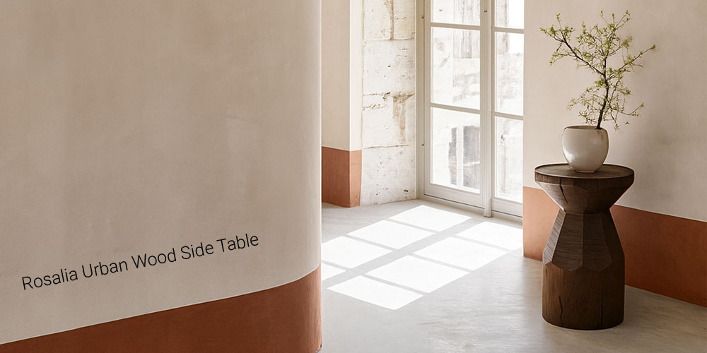 Rosalia Urban Wood Side Table