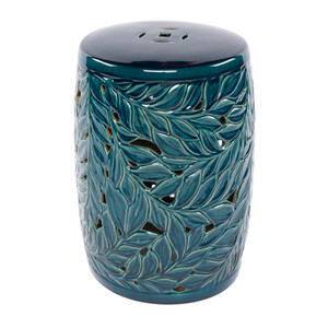 Riva Garden Stool 
13 dia x 19 H inches
Ceramic