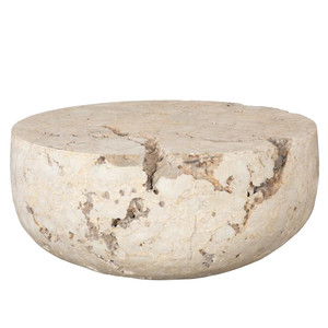 Lira Round Stone Coffee Table
40 dia x 17 H inches
Stone