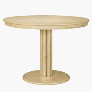 Arnault Dining Table 
Ash Wood Dining Table
42 dia x 30 H inches
Wood