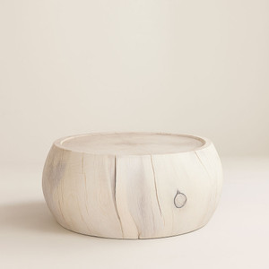 Sia Cocktail Table
32 diameter x 16 H inches
White Wash