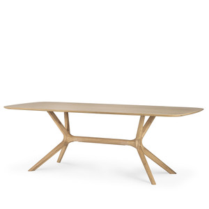 Oak X Dining Table
88.5 x 39.5 x 30 H inches
Oak Wood