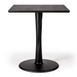 Square Oak Torsion Dining Table
28 x 28 x 30 H inches
Oak Wood
Black