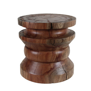 Dominguez Stool Table
16 dia x 16 H inches
Light Walnut Finish