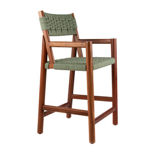 Beka Stool -  KL032-2I / KL033-2I
21 x 20 x 30 H inches
Tzalam Wood, Woven Rope
