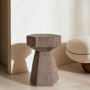 Ynez Urban Wood Side Table
14 x 14 x 20 H inches - expect variation
Reclaimed Elm Wood
Grey Mist